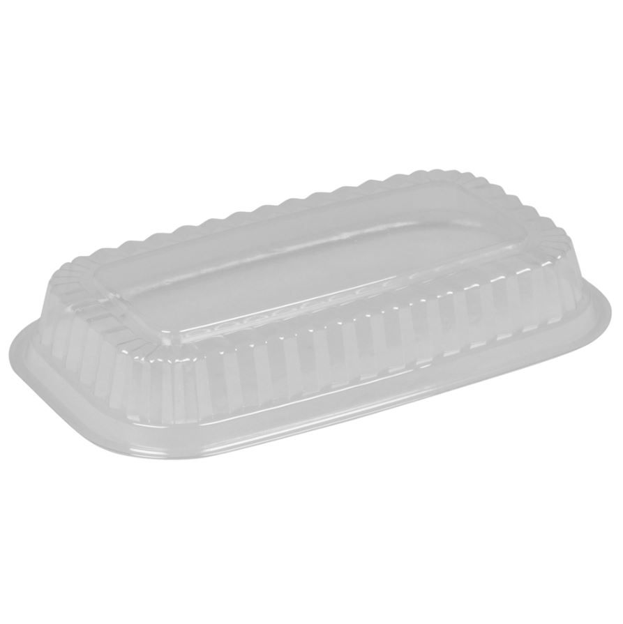 [10993] Låg til mellem sushibakke, 21,5x13x3,2cm, klar, PS, anti-dug, tilhørende 10990, (500 stk.)