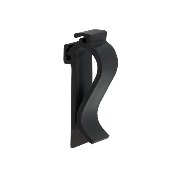 [17417] Klipsholder i sort til tavleplader, 155x122x20mm, Securit, (6 stk.)