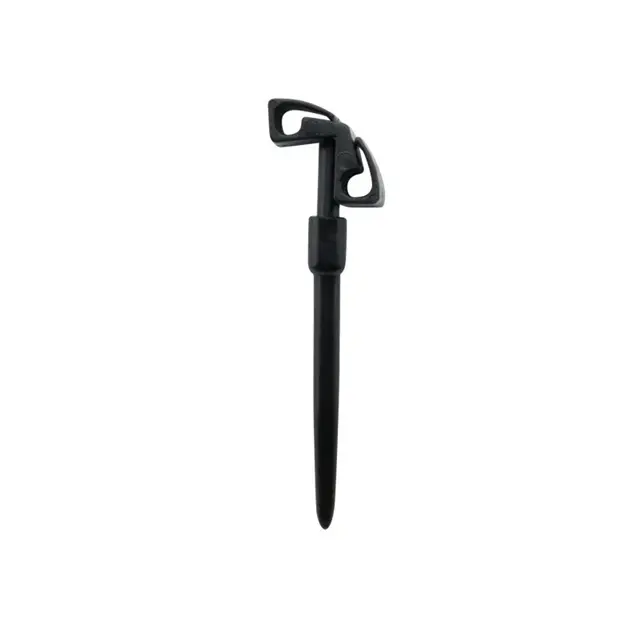 [17418] Piggeholder i sort til tavleplader, 205x120x24mm, Securit, (20 stk.)