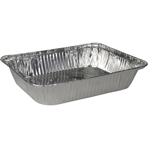 Gastronorm bakke, alubakke, 32,2x26,2x6,4cm, aluminium, 3600 ml, rektangulær, 1/2 GN, til paplåg, (10 stk.)