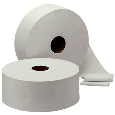 [10786] Toiletrulle, 160m, Ø18cm, 2-lags, Pristine, Extra Soft, Jumbo, Mini, hvid, nyfiber, (12 stk.)