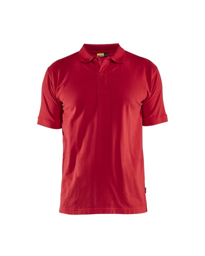 Poloshirt, Rød,  Blåkläder, (1 stk.)