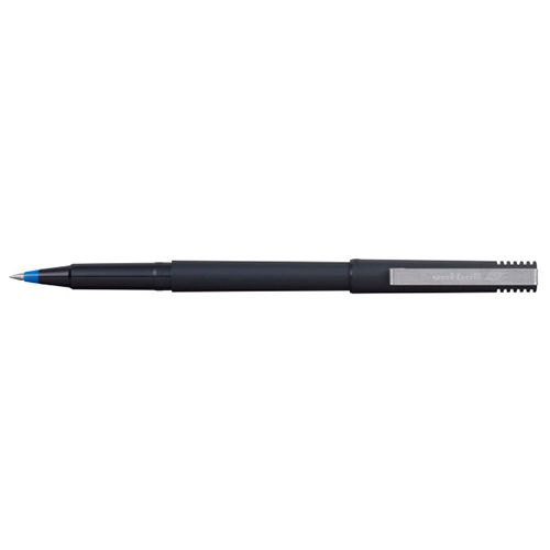 [17125] Rollerpen, Uni-ball, blå, micro, 0,3mm, UB-120 eco, (12 stk.)