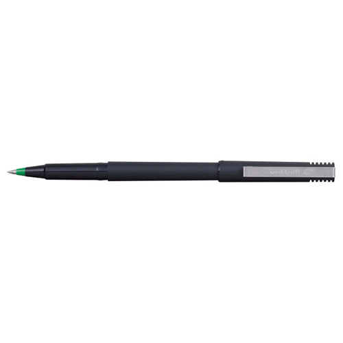[17127] Rollerpen, Uni-ball, grøn, micro, 0,3mm, UB-120 eco, (12 stk.)