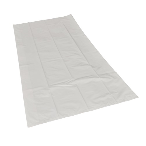 [17146] Affaldsække, 200L, 70my, hvid, LDPE/recycle, 82x138cm, 6 ruller á 10 stk, (60 stk.)