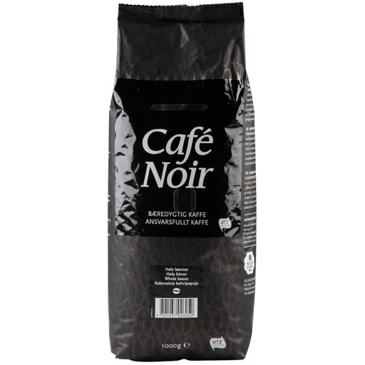 [11047] Kaffe, Café Noir, hele bønner, 1 kg, (1 pakke.)