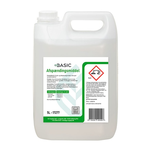 [17277] Afspænding, GS-Basic, Svanemærket, 5-Liter (1stk.)