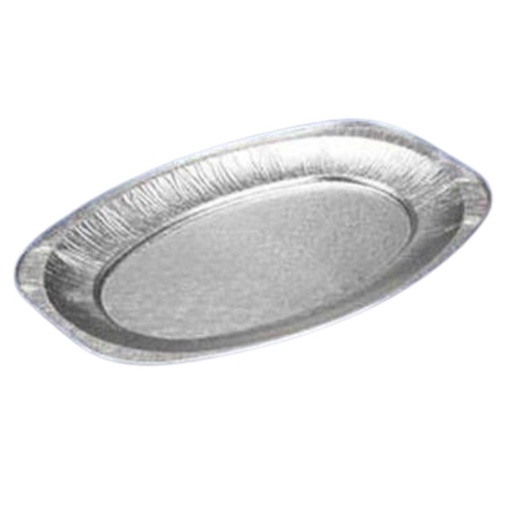 [17313] Alufad, oval, 351x243mm, lille, Butler, kraftig, (80 stk.)