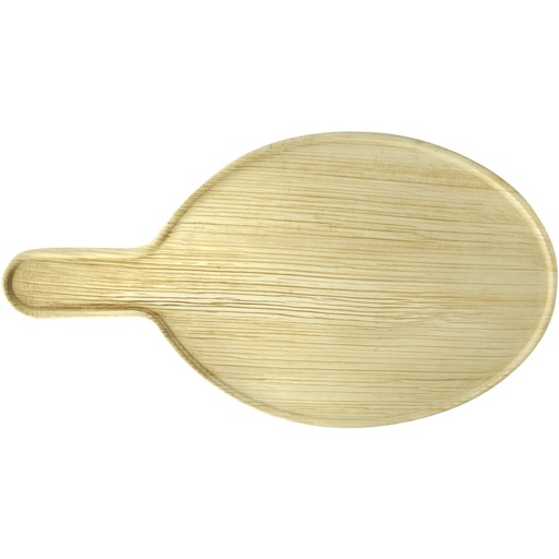 [17315] Serveringsplatte, 36x20cm x 5mm, natur, palmeblad, (100 stk.)