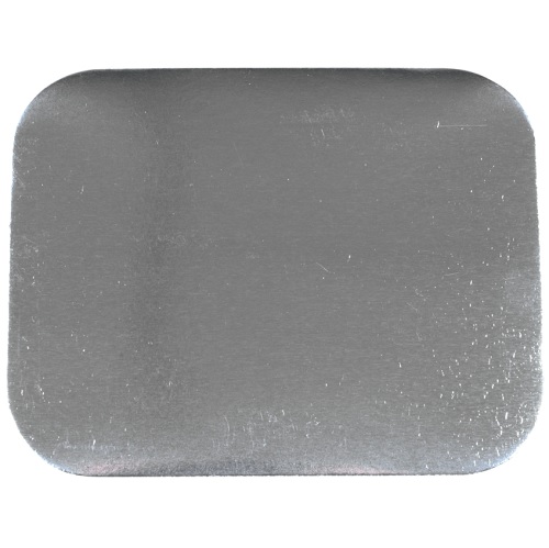 [10972] Låg til alubakke, 14x11,8cm, hvid, pap/aluminium, tilhørende 10971, (1000 stk.)