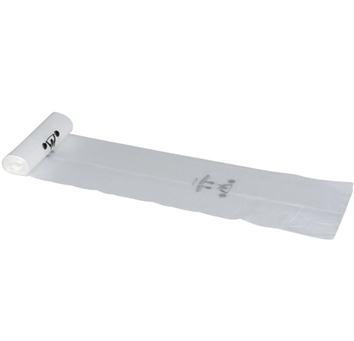 [17427] Affaldssæk, Poly-Line Supersæk, 100 l, transparent, LLDPE/virgin, 70x110cm, 25my, 25 ruller á 10 stk, (250 stk.)