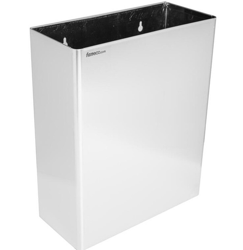 [17455] Affaldsbeholder, rustfri stål, væghængt, 23 Liter (1 stk.)