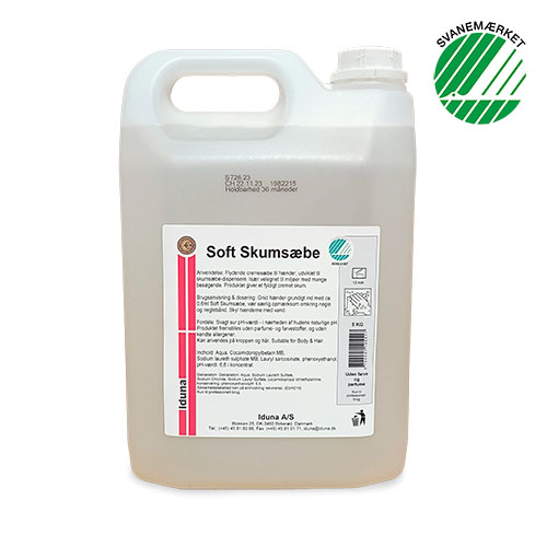 [11071] Skumsæbe, 5000 ml, uden farve og parfume, (1 stk.)