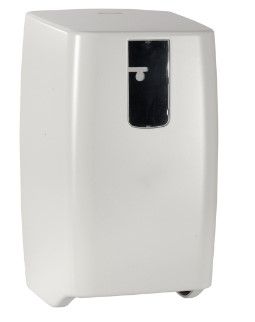[11069] Dispenser, Classic Recycled, 16,5x16x27cm, hvid, plast, til 2 ruller toiletpapir, system, (1 stk.)