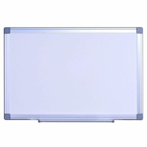 Whiteboard tavle, magnetisk, med pennebakke, ECO, flere størrelser, (1 stk.)