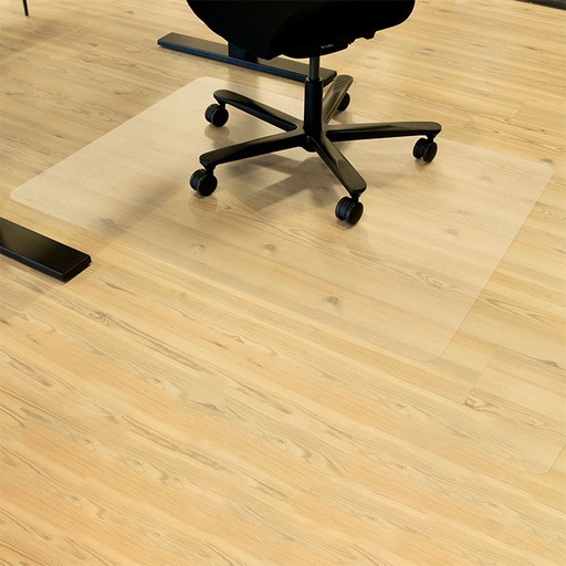 Køreunderlag til kontorstol, gulvbeskytter, uden pigge, FloorLux ECO, flere størrelser, (1 stk.)