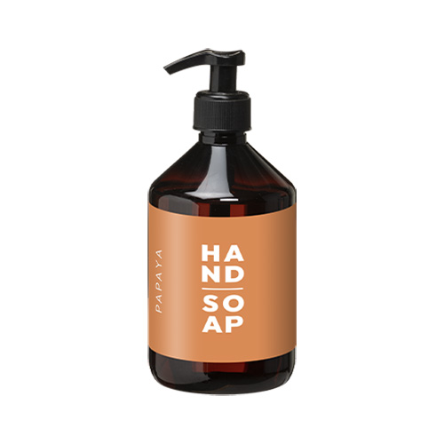 [19379] Håndsæbe, papaya, 500ml, Iduna (1 stk.)