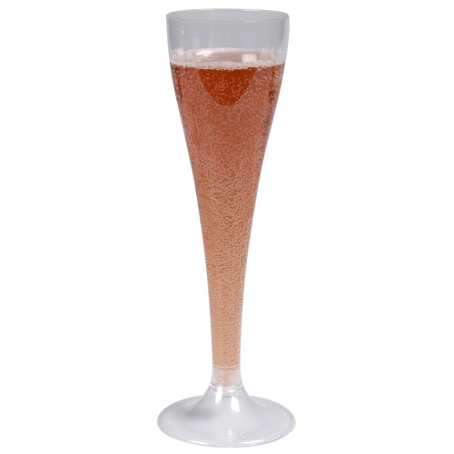 [10771] Champagneglas, 17cm, Ø6cm, 110 ml, klar, PS, (144 stk.)