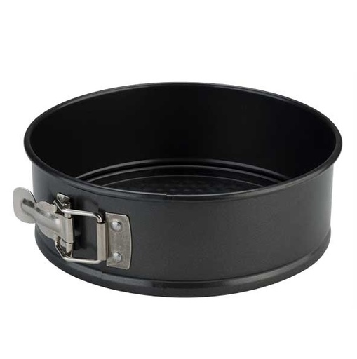 [20991] Springform, rund, Ø20cm, sort, carbonstål, (1 stk.)