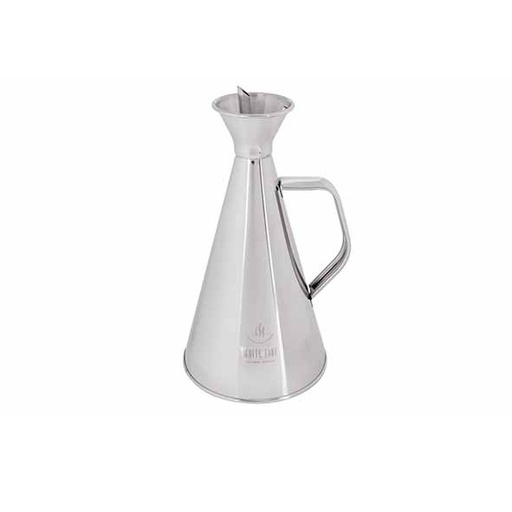 [21080] Oliekande til køkken, 500ml, Ø10,7x21,5cm, rustfri stål, (1 stk.)