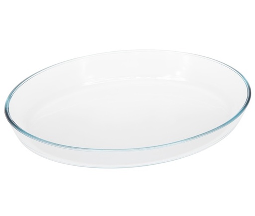 [21349] Ovenfad, 1,8l, 30x21x5,5cm, oval, op til 500grader, glas, (6 stk.)