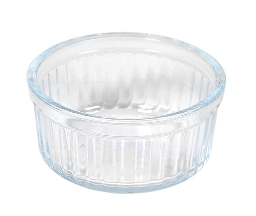 [21425] Ramekin, 220ml, Ø8x4,7cm, op til 500grader, glas, (12 stk.)