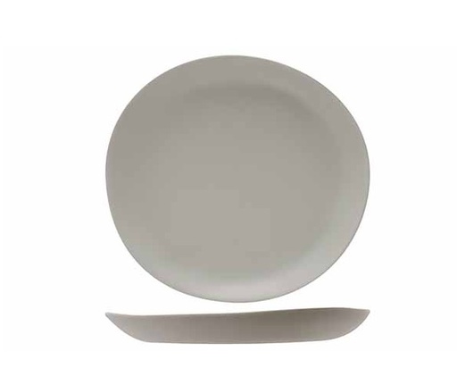 [21469] Frokosttallerken, rund, Ø19,9x2cm, beige, melamin, KUPO, (6 stk.)