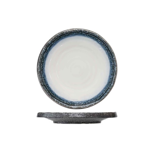 [21502] Frokosttallerken, stentøj, rund, Ø22x3cm, (3 stk.)