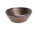 Lille serveringsskål, stentøj, Ø7x2,8cm, kobberfarvet, COPERNICO, (12 stk.)