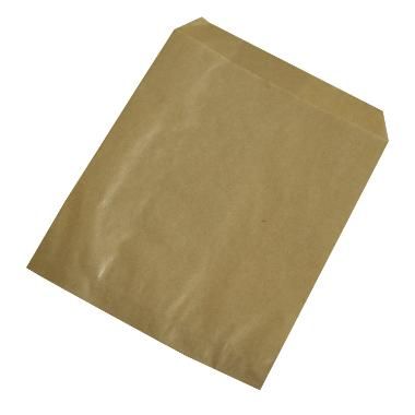 [10738] Brødpose, brun, kraft, 14x17+2cm 40g, (1000 stk.)