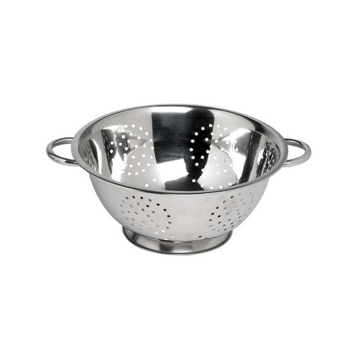 [21965] Dørslag med 2 håndtag, Ø28cm, rustfrit stål, INOX, (1 stk.)