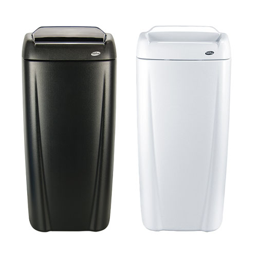 Affaldsspand, GS-Tech by Hagleitner, "XIBU PAPERBOX vacuum", sort eller hvid, (1 stk.)
