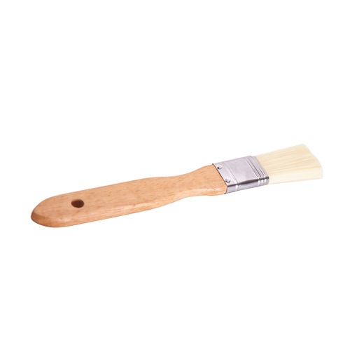 [22123] Bagepensel med hår, træ, 21cm, (1 stk.)