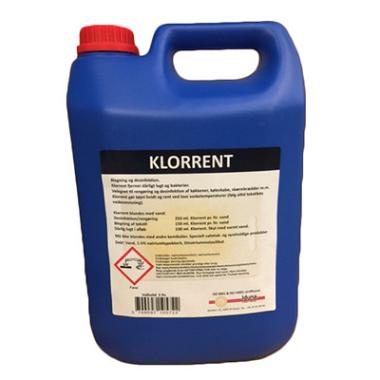 [10735] Klor, desinfektion, 5 l, rent, (1 stk.)