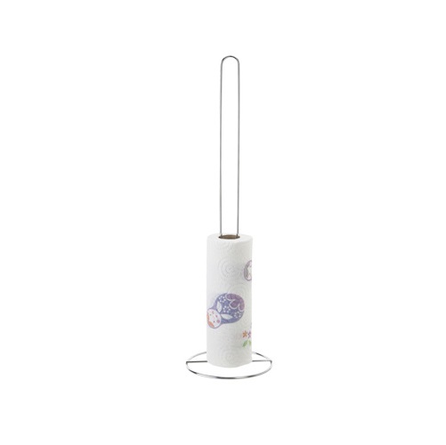 [22919] Toiletrulleholder til gulv, Ø16x56cm, metal, (1 stk.)