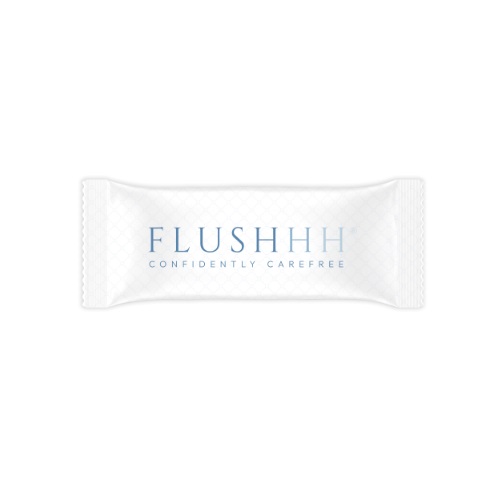 Toiletpulver, FLUSHHH, lommeformat, (14/48/96/300 stk.)