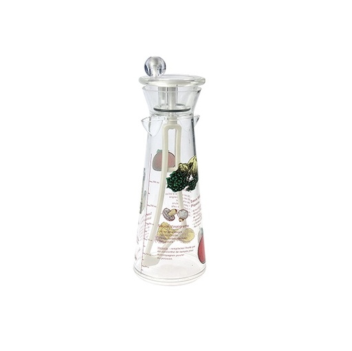 [23042] Olie eddike flaske & shaker, H22cm, 400ml, akryl, (1 stk.)