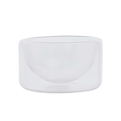 [23068] Isskål, 34cl, borsilikatglas, Ø12x7cm, (2 stk.)