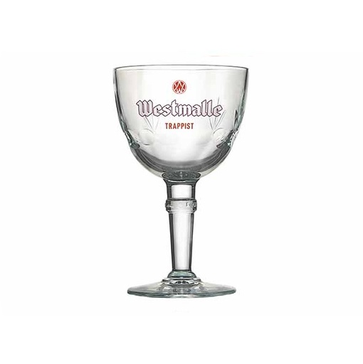[23087] Ølglas på stilk, 33cl, Westmalle, (6 stk.)
