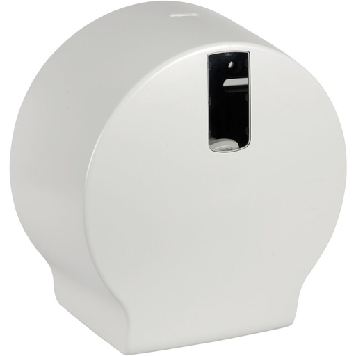 [23187] Dispenser, Classic Recycled, Mini, 12x26x26cm, Ø20cm, hvid, plast, til mini jumboruller, (1 stk.)