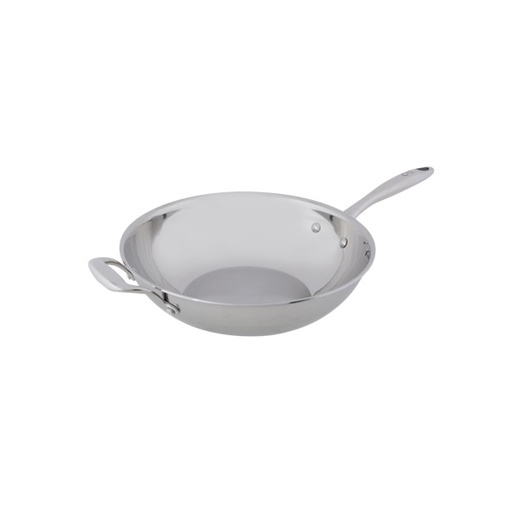 [27491] Wok pande, Ø30cm, rustfrit stål, alle varmeplader, CLASSIC, (1 stk.)