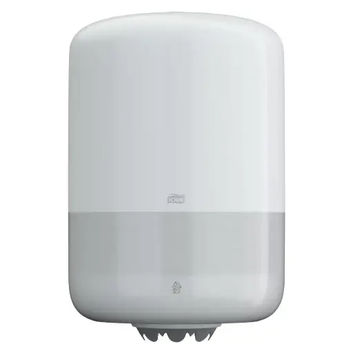 [27989] Papirdispenser, Centerrulle, hvid, M2, 559000, Tork, (1 stk.)
