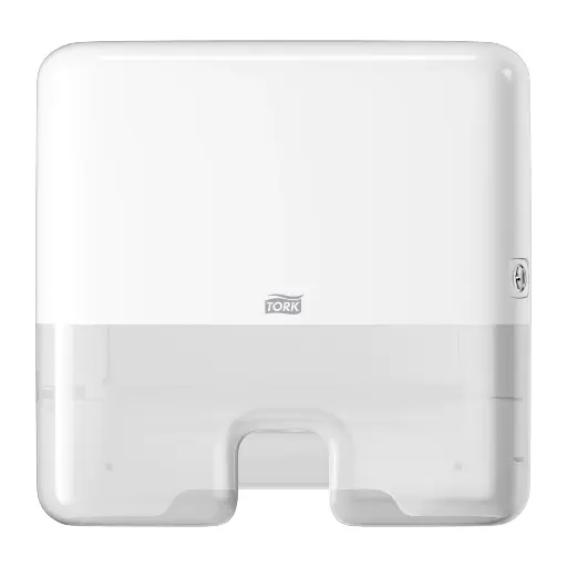 [27995] Papirdispenser til håndklædeark, Xpress, hvid, H2 - Multifold, 552100, Tork, (1 stk.)