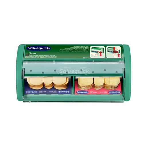 [28031] Plasterautomat, 490700, Salvequick Cederroth, (1 stk.)