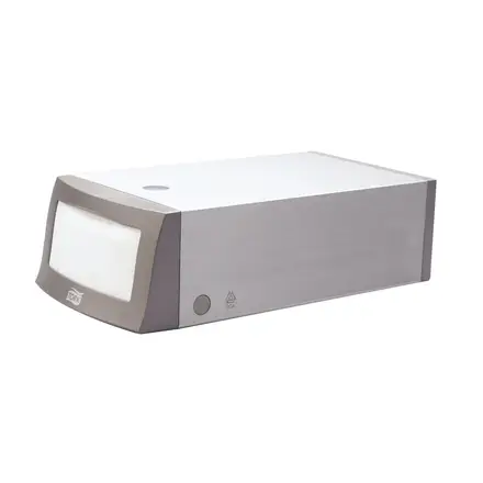 [28051] Servietdispenser, counterfold til disk, grå, 10,7x35,6x18,9cm, Tork N1, 271600, (1 stk.)