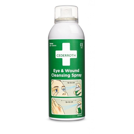[28072] Øjenskyl spray, t/ øjne og sår, 150ml, 726000, Cederroth, (1 stk.)