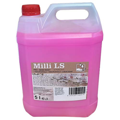 [10722] Hånd-og bodysæbe, 5 l, flydende, til refill af dispenser, med aloe vera, (1 stk.)