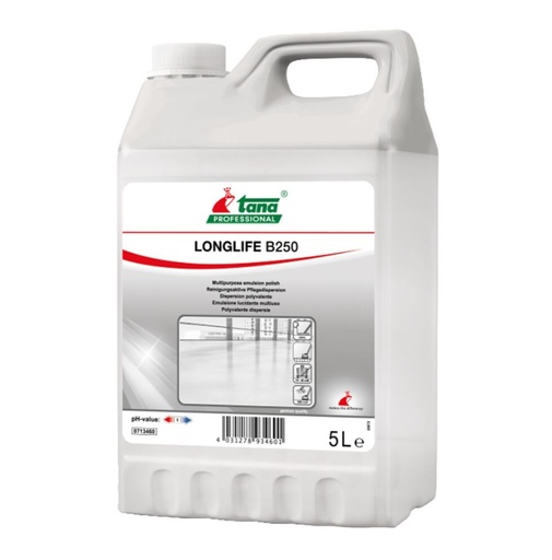 [28376] Vaskepolish, Tana Professional LONGLIFE B250, 5 l, halvblank, uden farve, med parfume, (1 stk.)