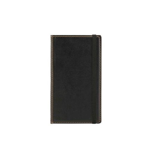 [28413] Regningsmappe, sort, 18,4x10,4x2cm, Securit Trendy, (1 stk.)