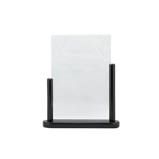 [28419] Displayramme, A4, sort træ, 32,3x27,1x7cm, Securit, (1 stk.)